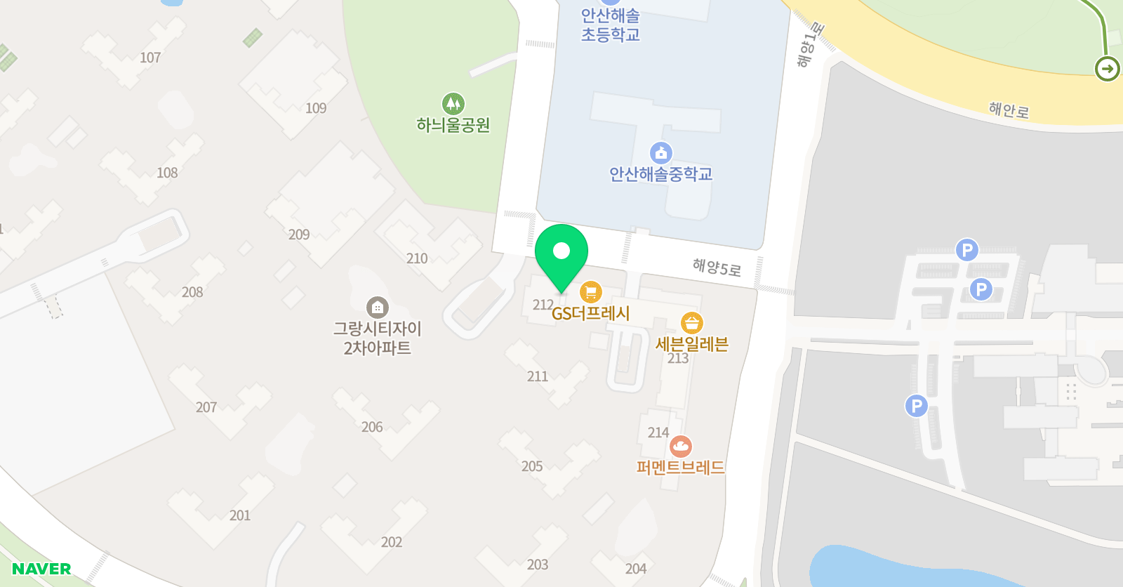퀸즈 발레학원 위치