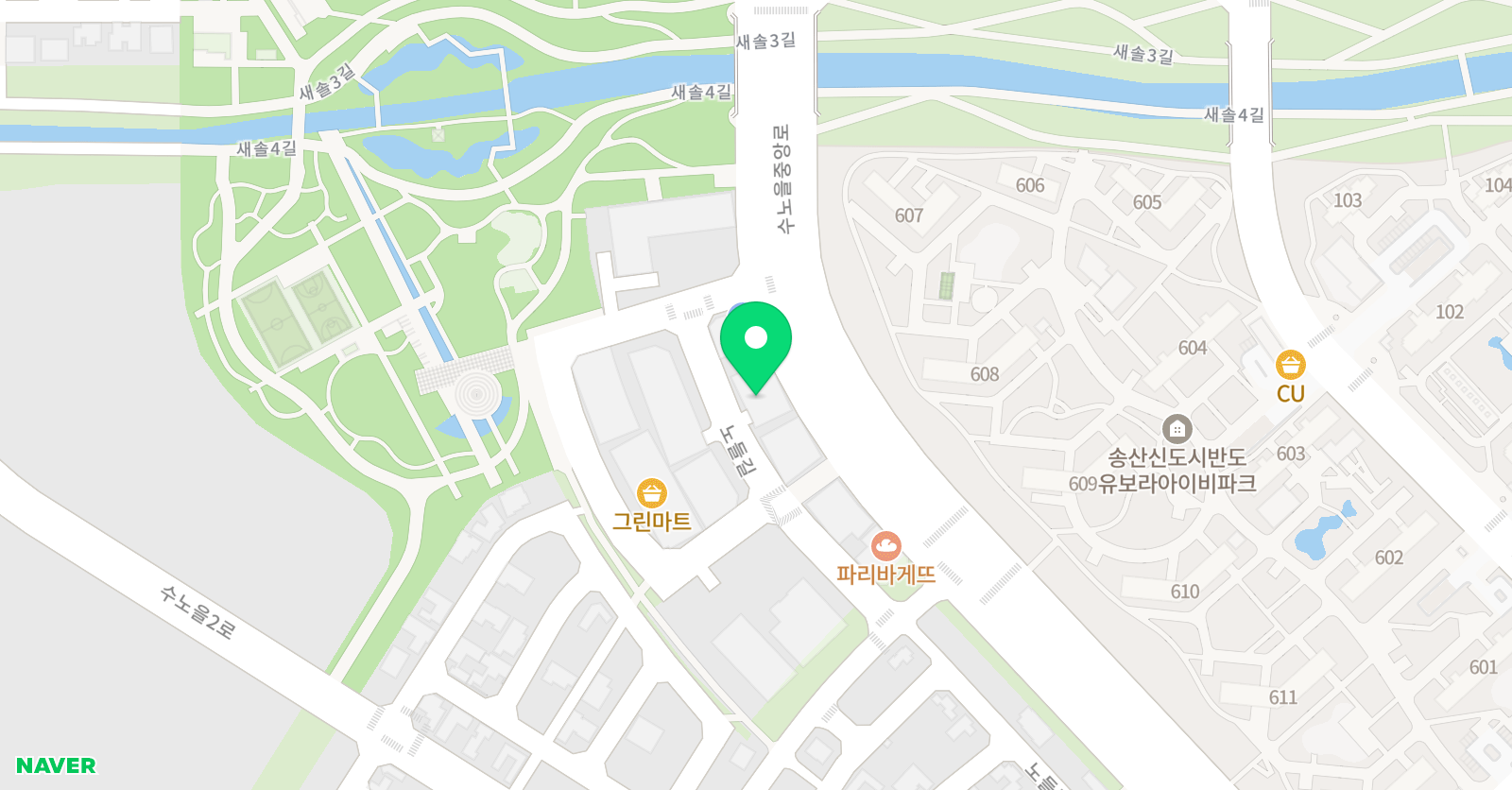 프리미엄 태권마루 위치