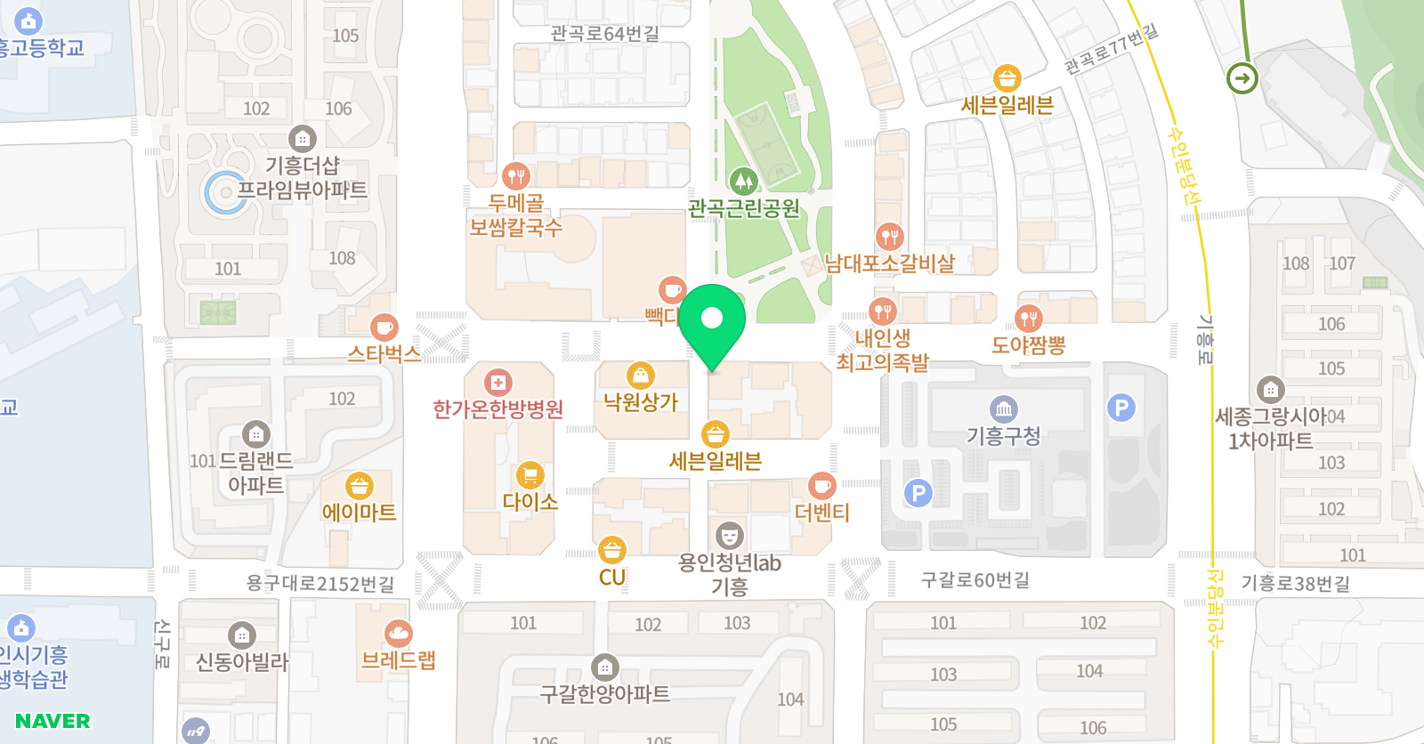민스 영어학원 위치