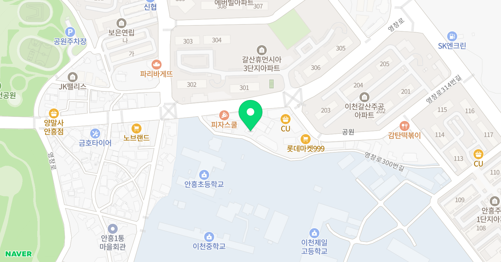 리드인 꿈을 키우는 독서 학원 위치
