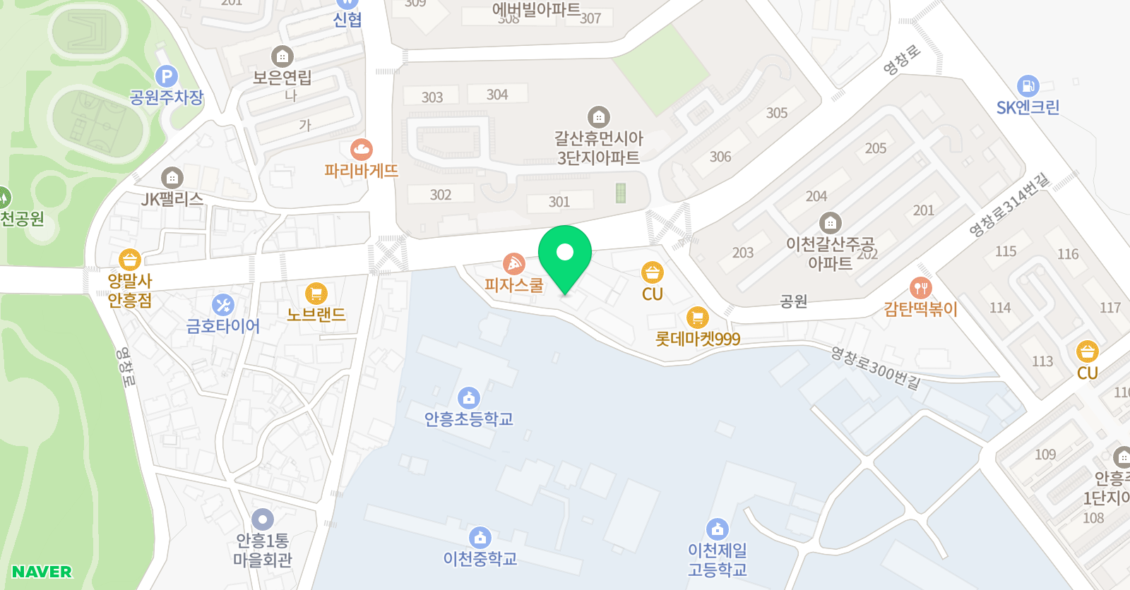 쎈 수학 안흥교습소 위치
