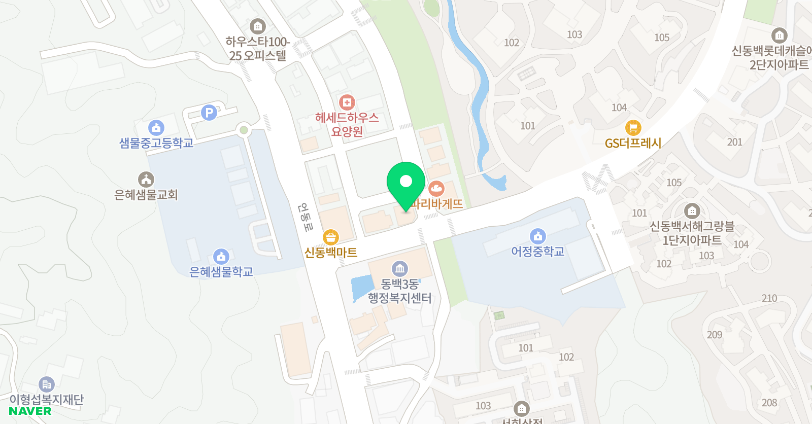 브니엘 음악학원 위치