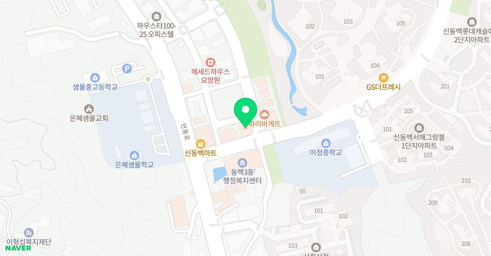 올댓드럼 학원 위치