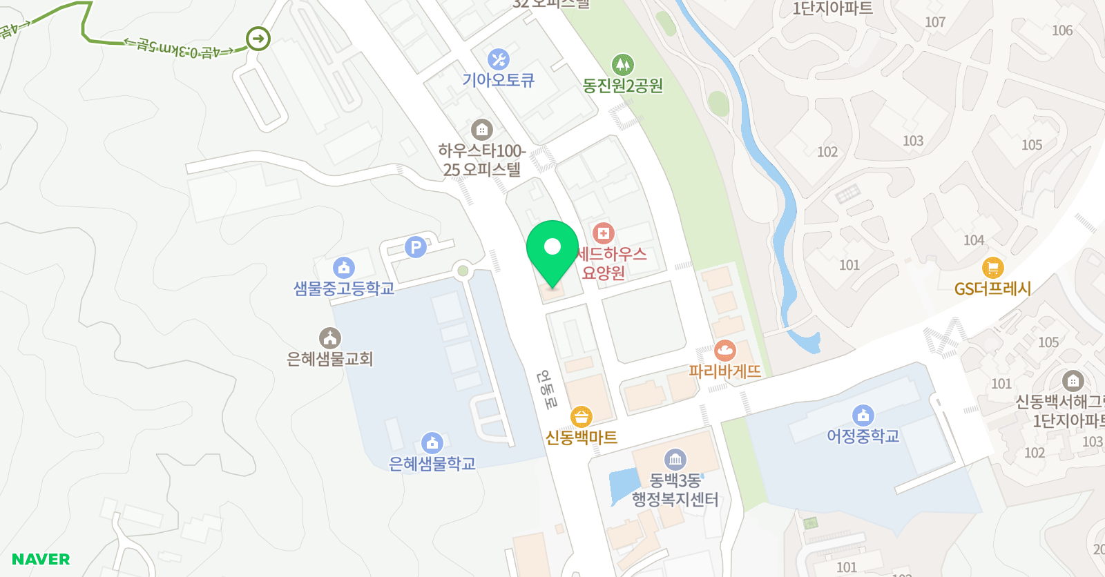 빛길 수학교습소 위치