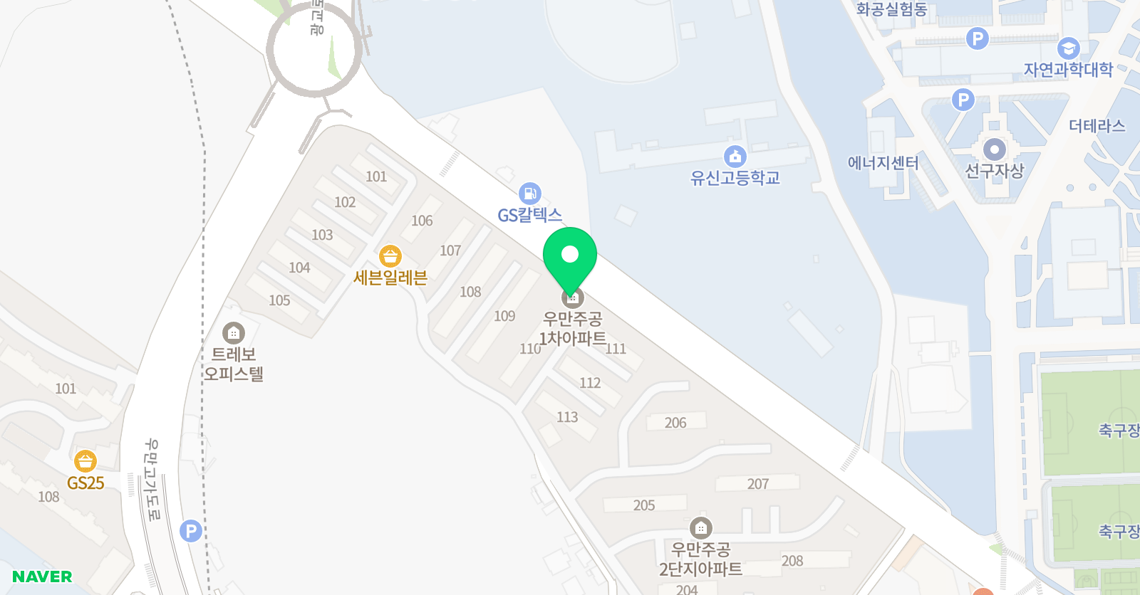 푸르넷 아주 공부방 위치