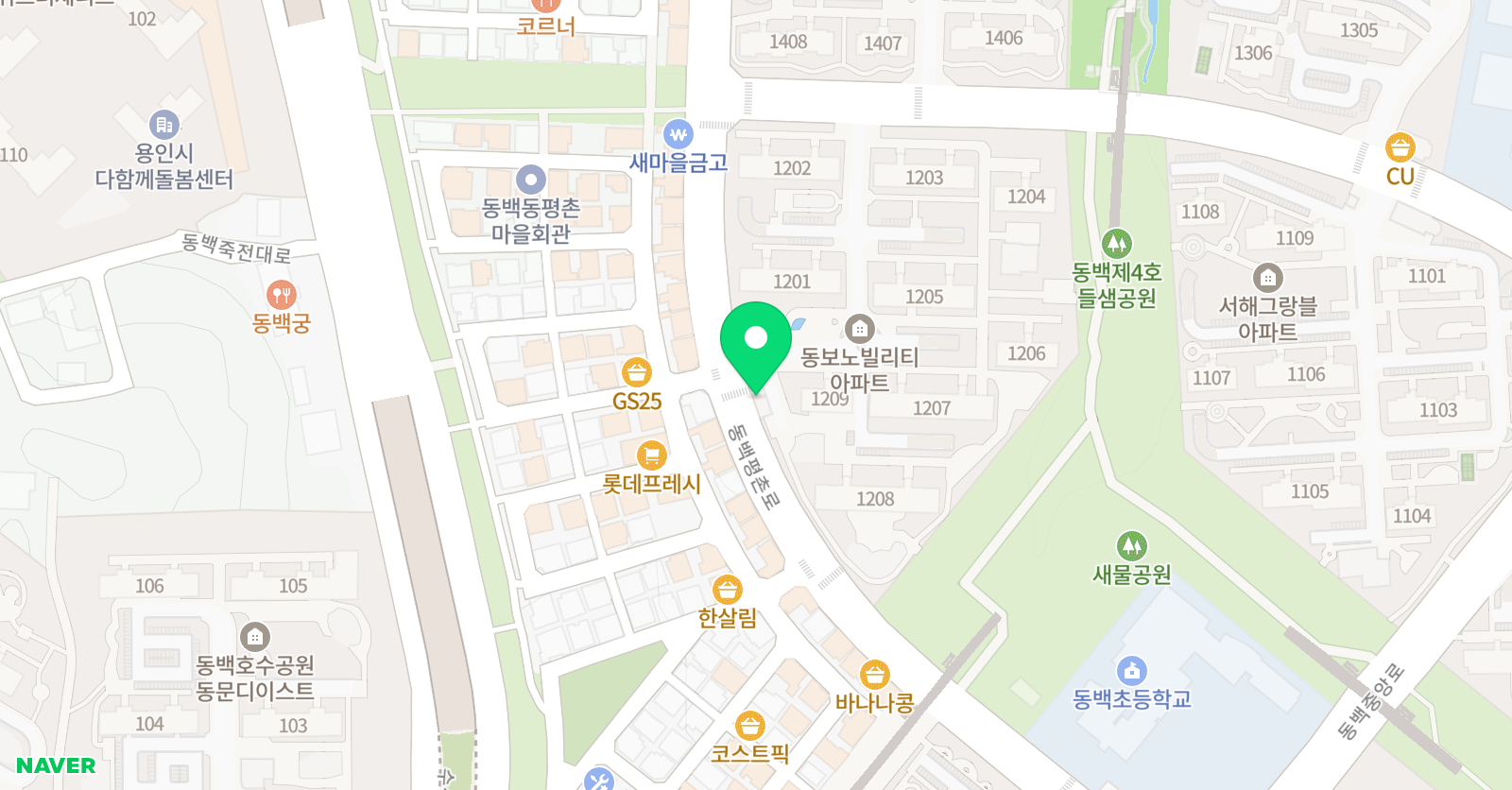 호수 음악학원 위치