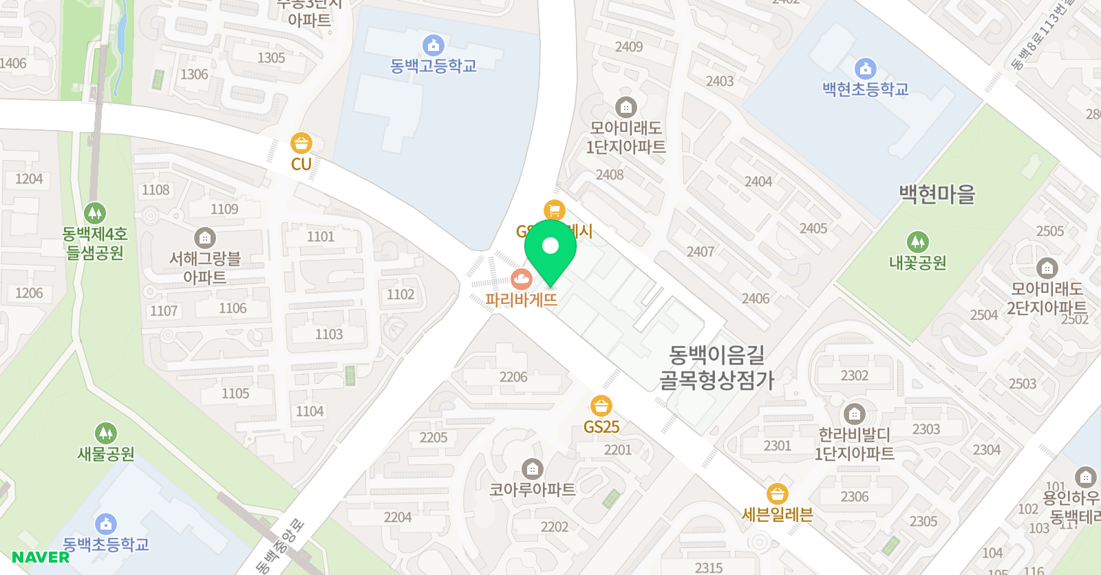 중앙뮤즈 음악학원 위치
