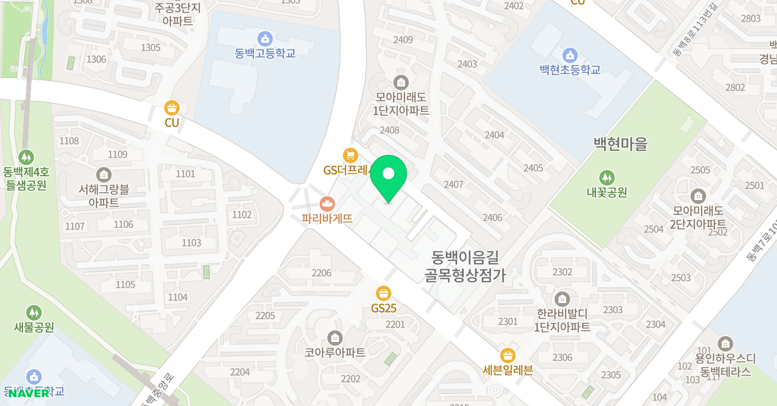 연세열린 음악학원 위치