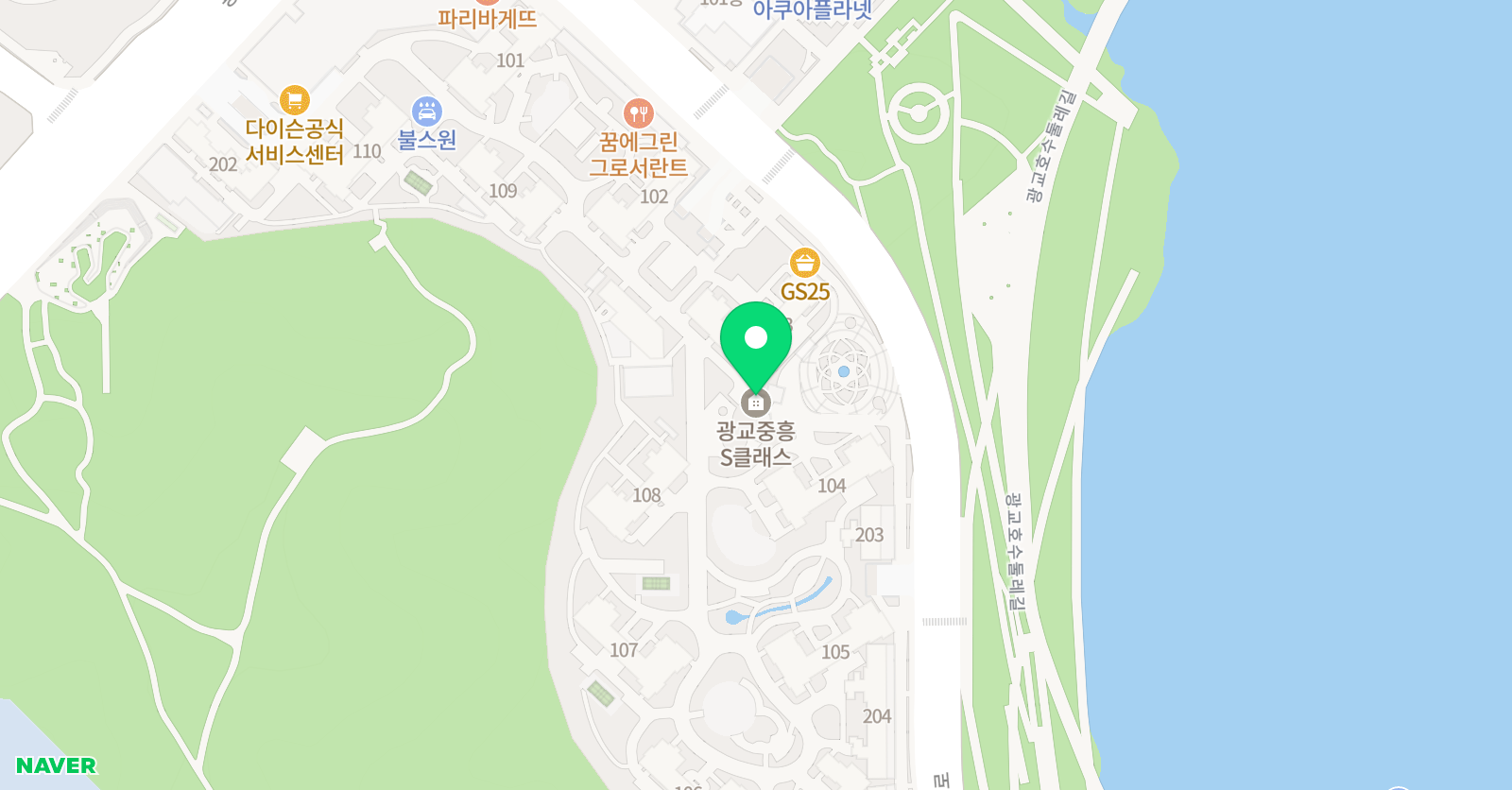 리드인 호수고래 독서논술교습소 위치