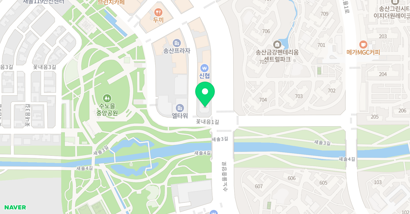 리드앤톡더나은미래 영어수학학원 위치