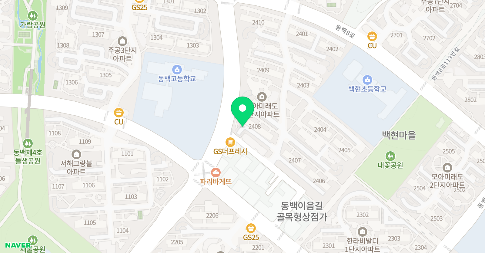 위매쓰 수학학원 위치