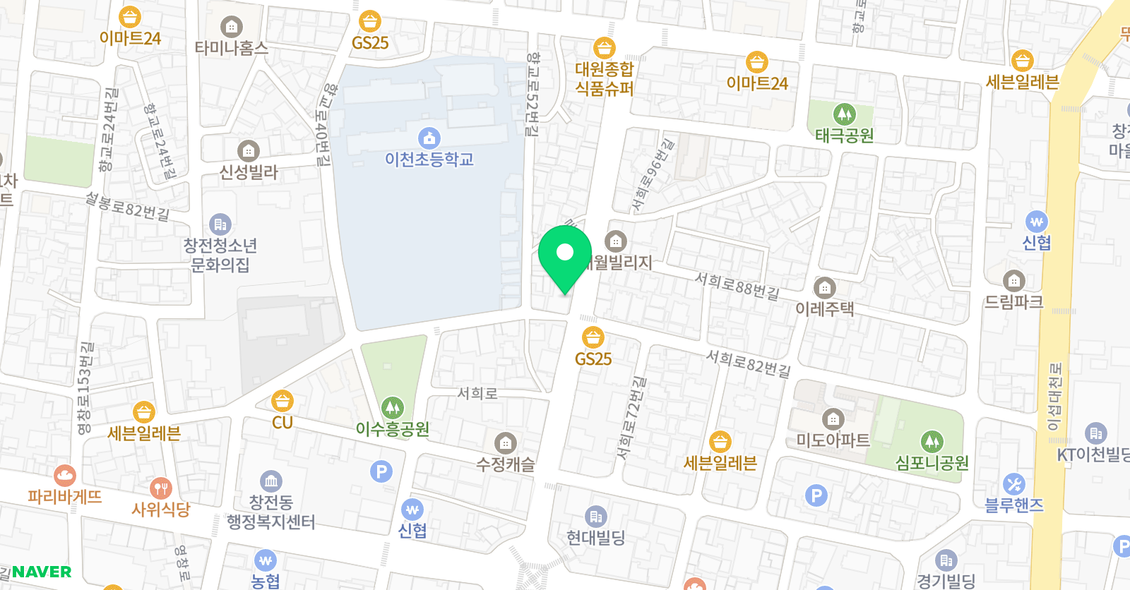 푸르넷 공부방 위치