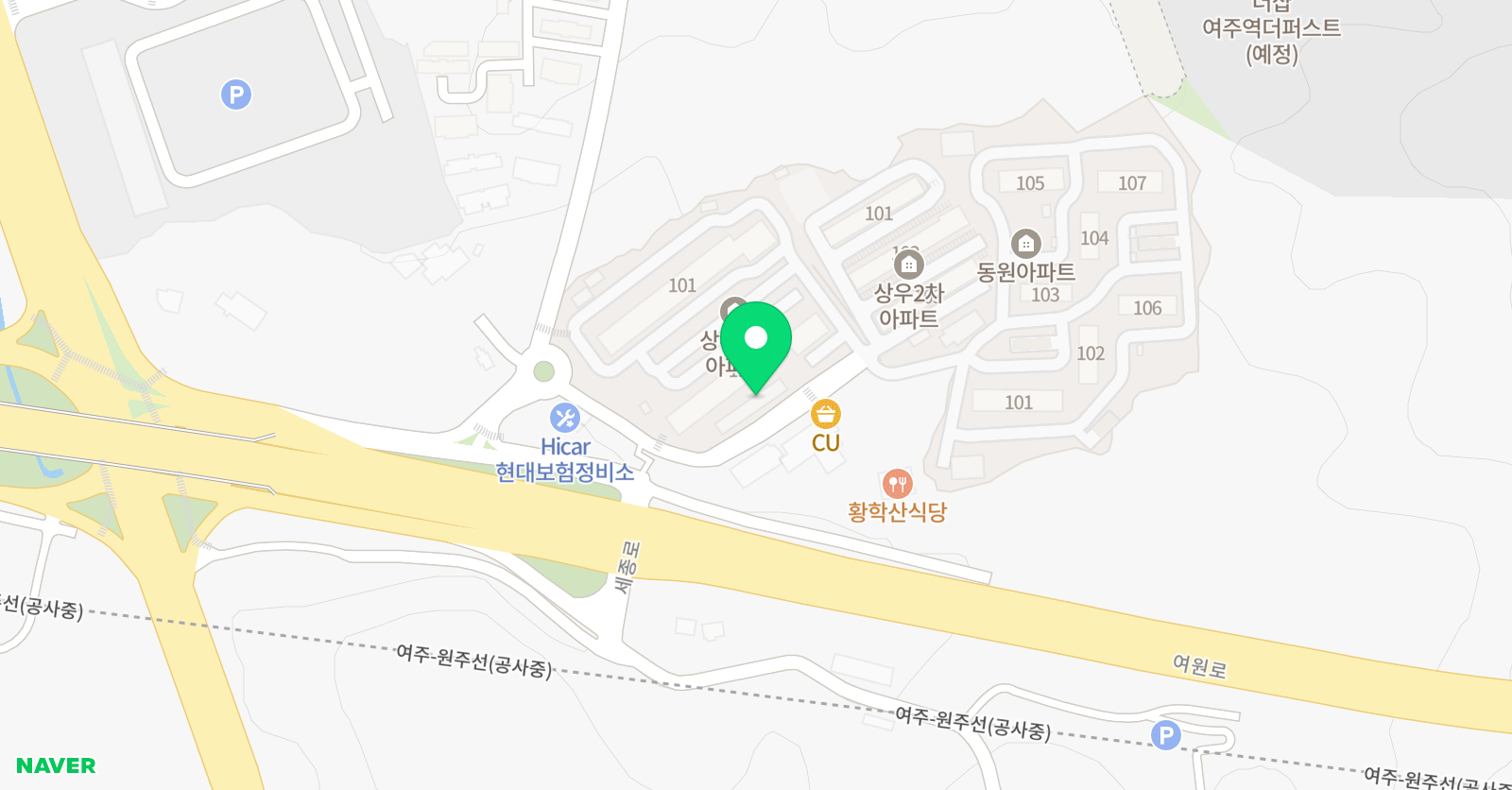 수핏 여주점 위치