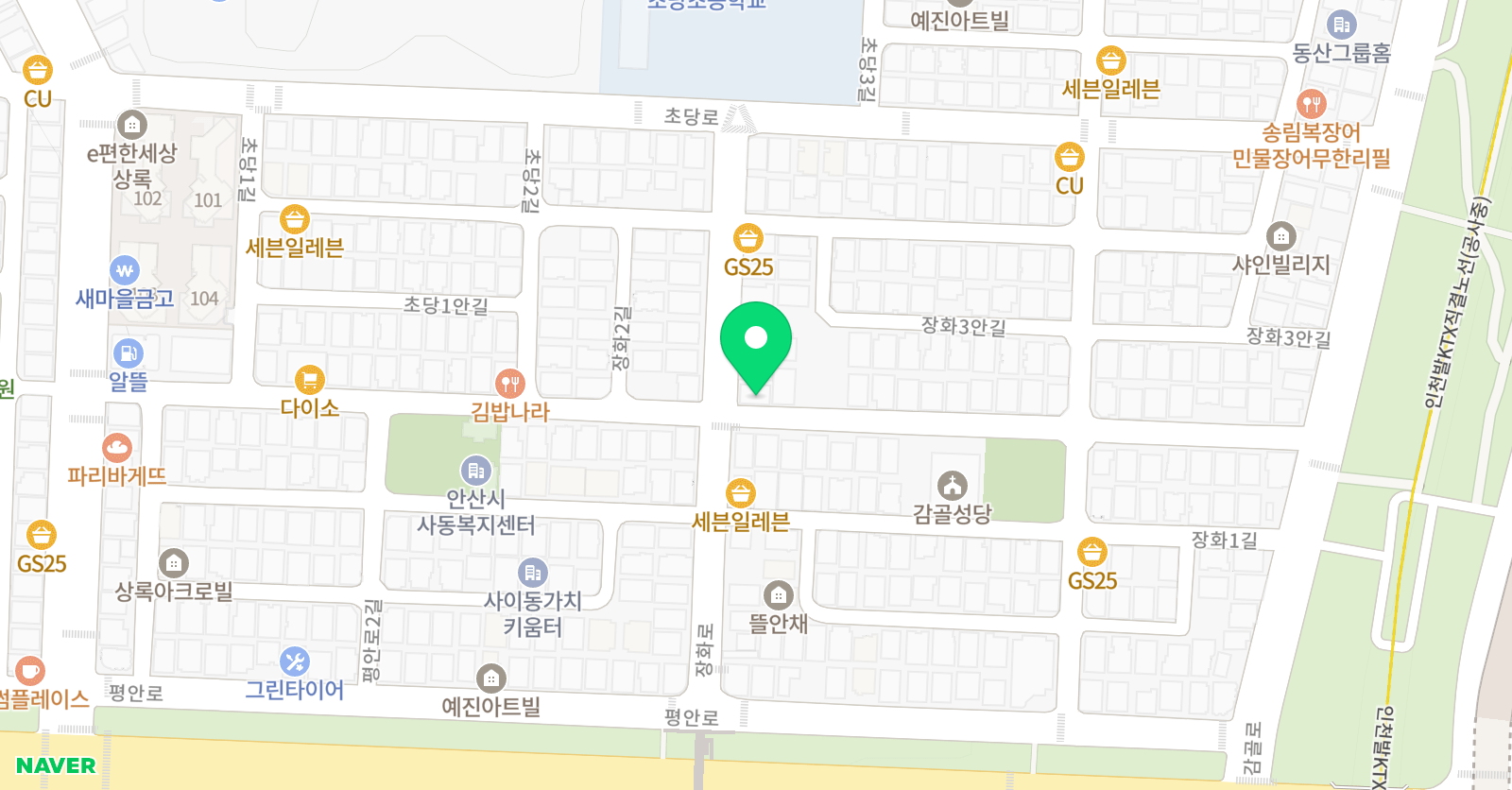 엘리트 영수전문학원 위치