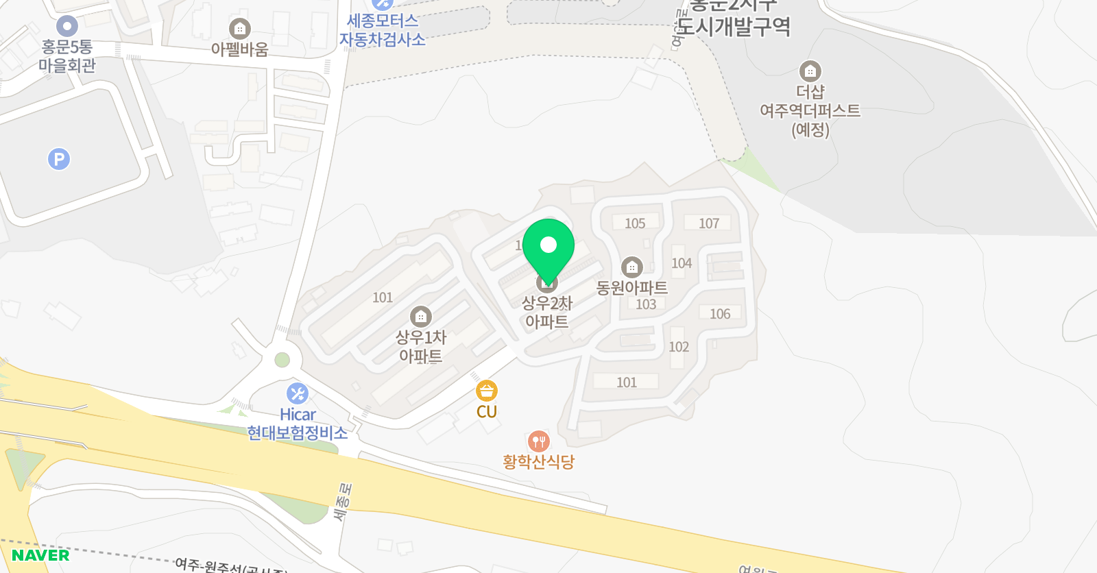 과외구하기와쌤찾기 여주센터 위치