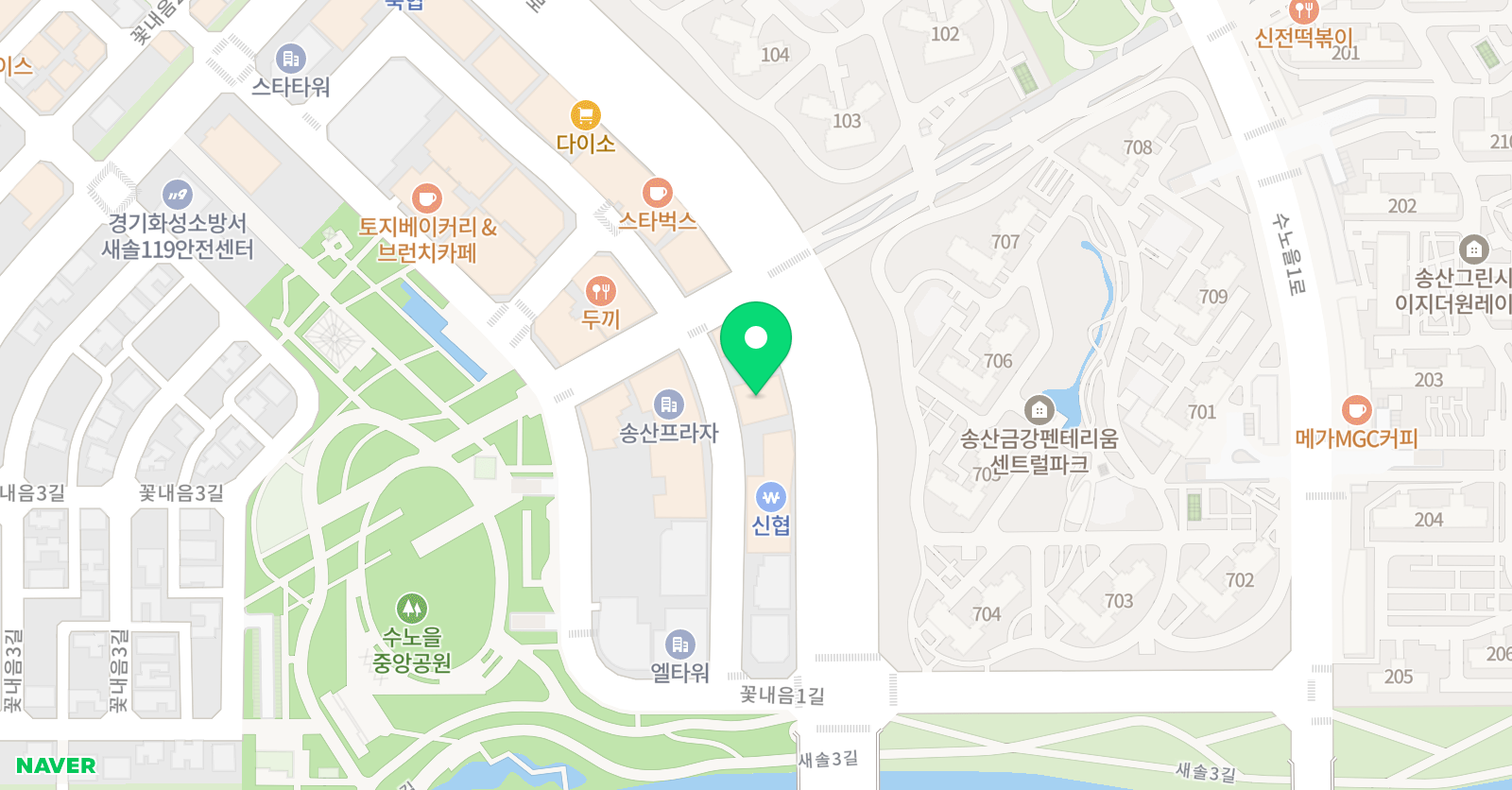 딱풀리는수학 최강수학 학원 위치