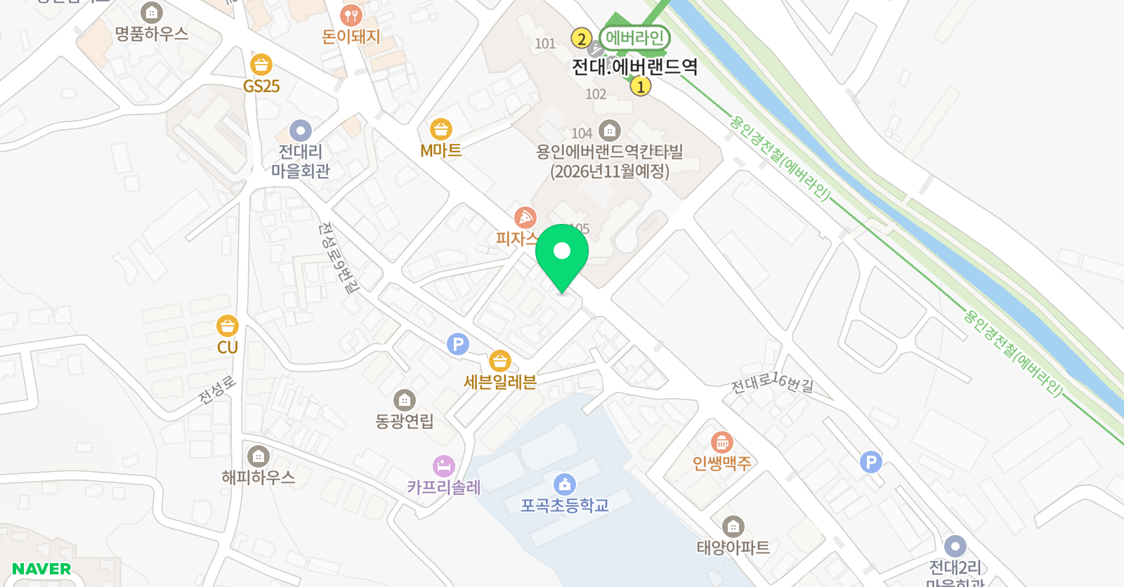 태권도에반하다 위치