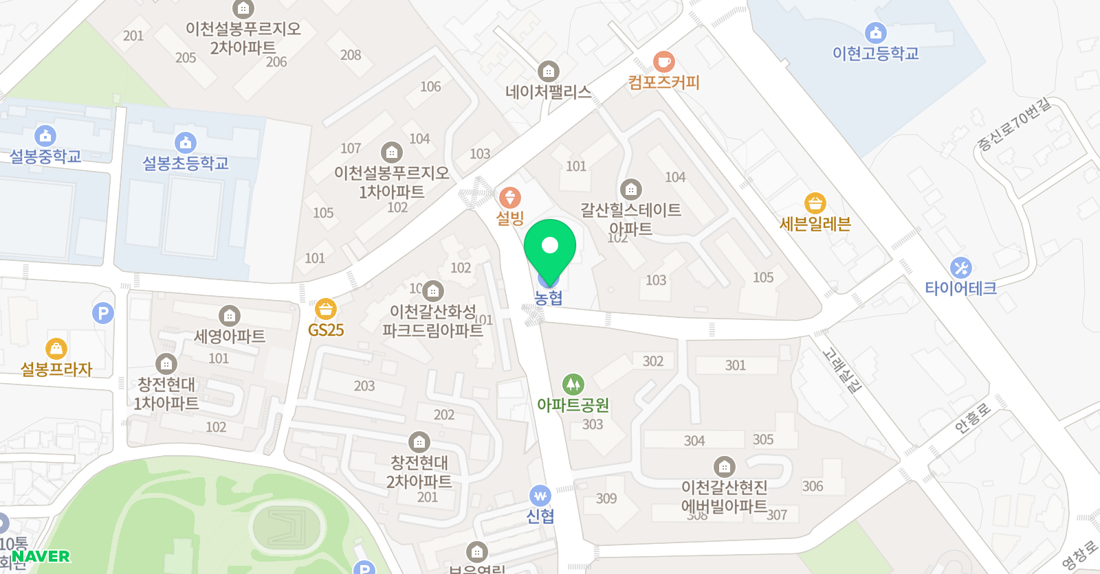 파인트리 음악학원 위치
