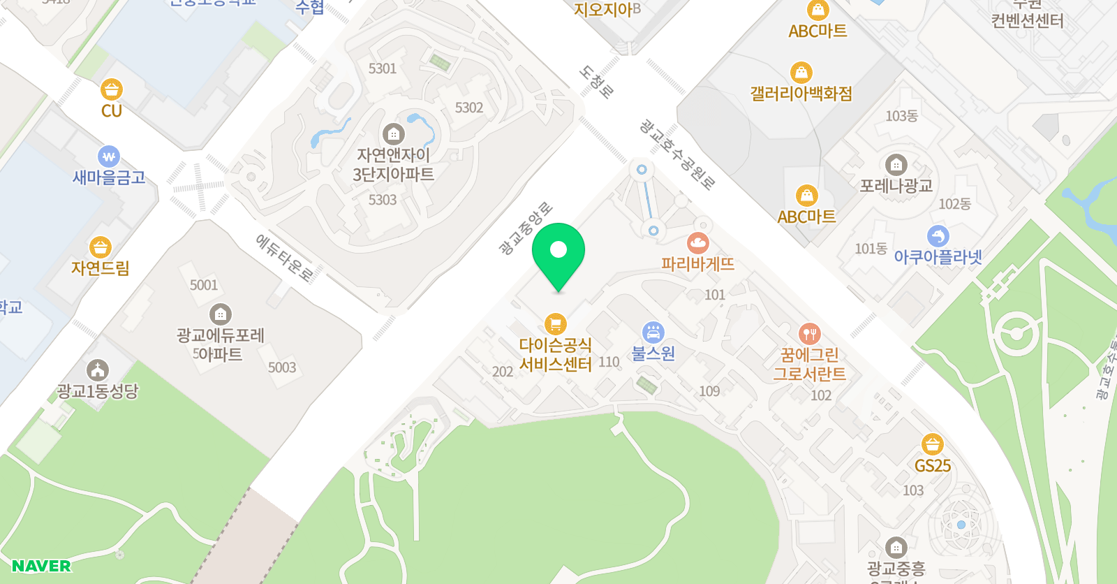 아트실버벨 미술학원 위치