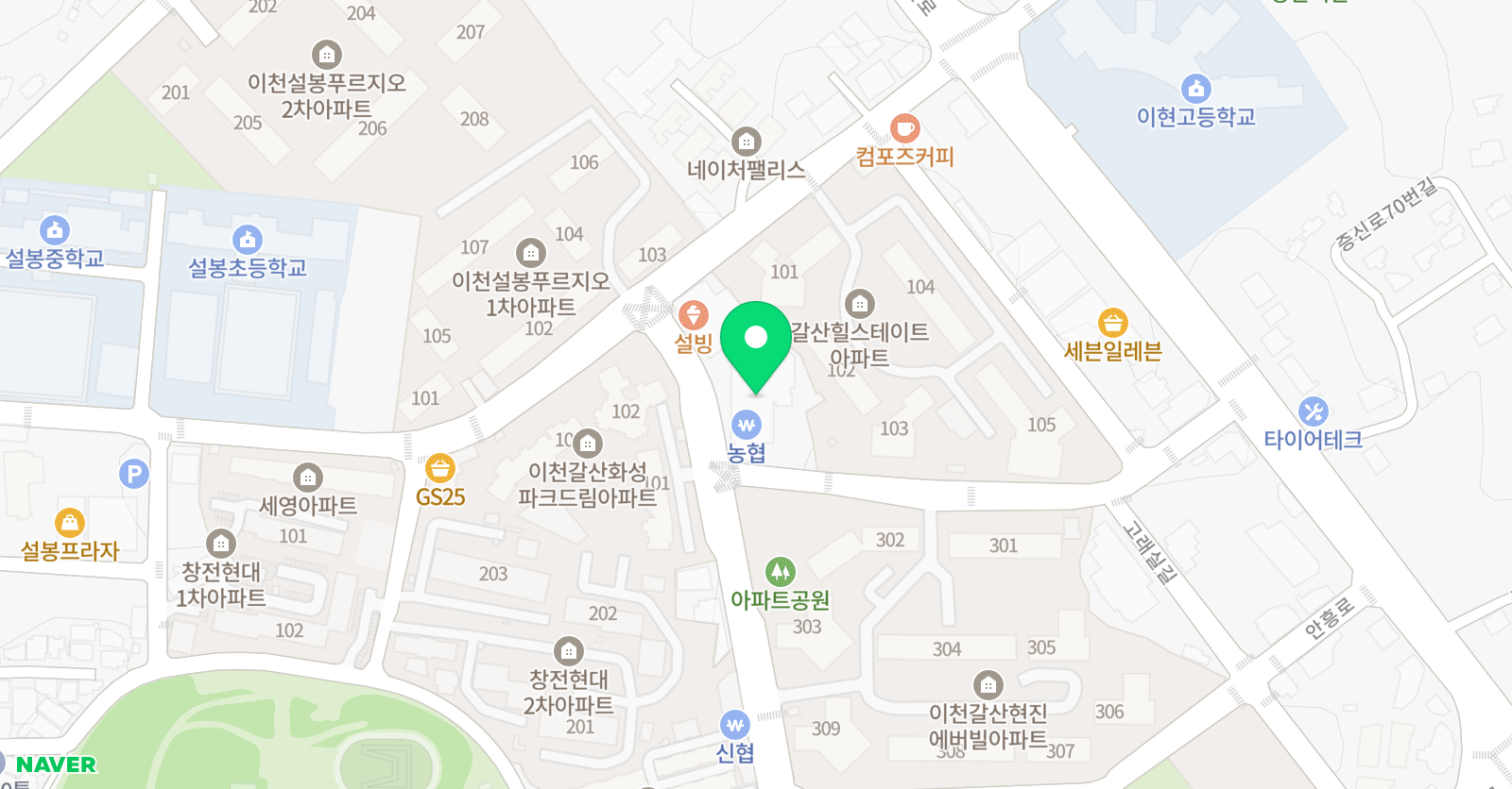 유나이티드미르 태권도장 위치