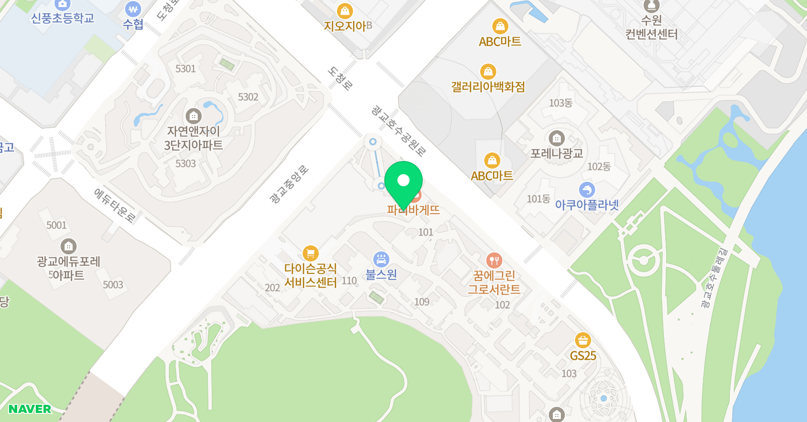 아트레브 미술 위치