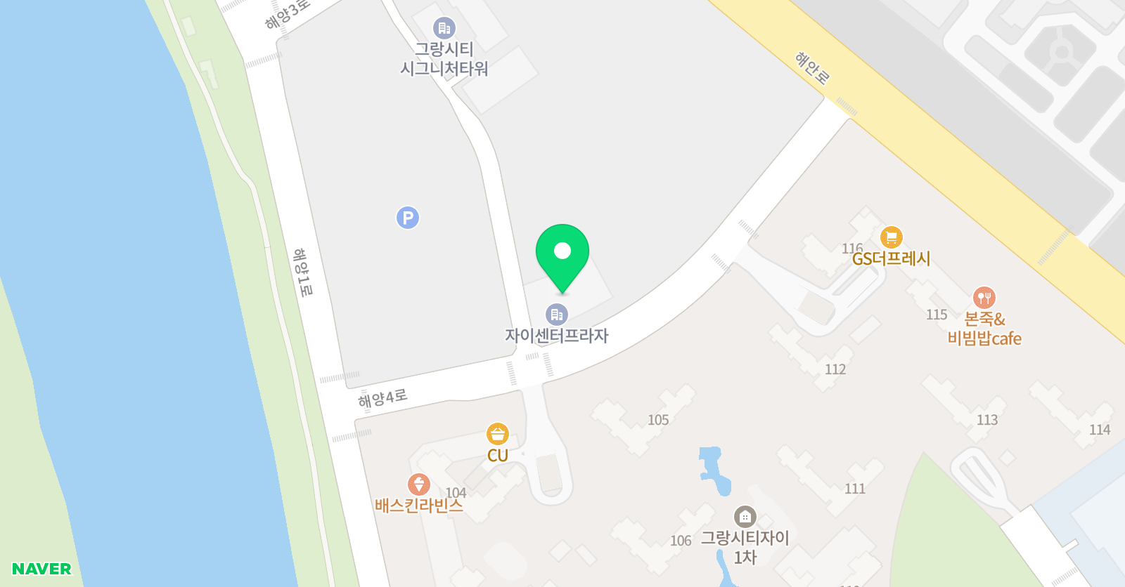 스마트해법수학 안산프라임자이캠퍼스 위치