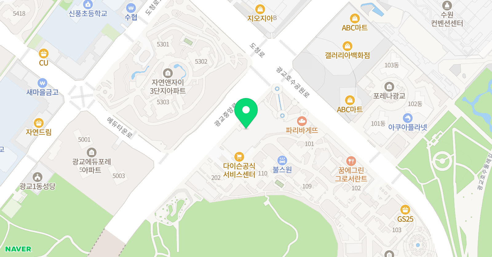 토론하는아이들 광교중흥GLE센터 위치