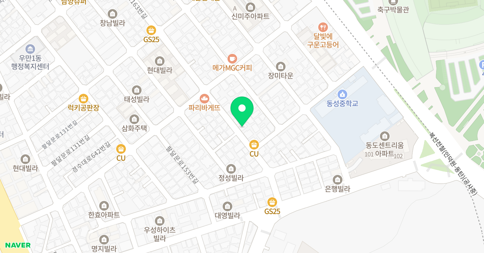 상상숲 미술 위치