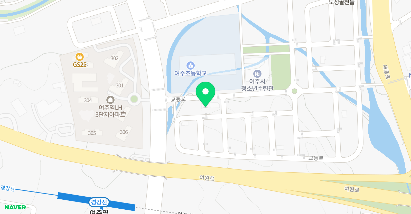 링키영어 여주교동점 위치