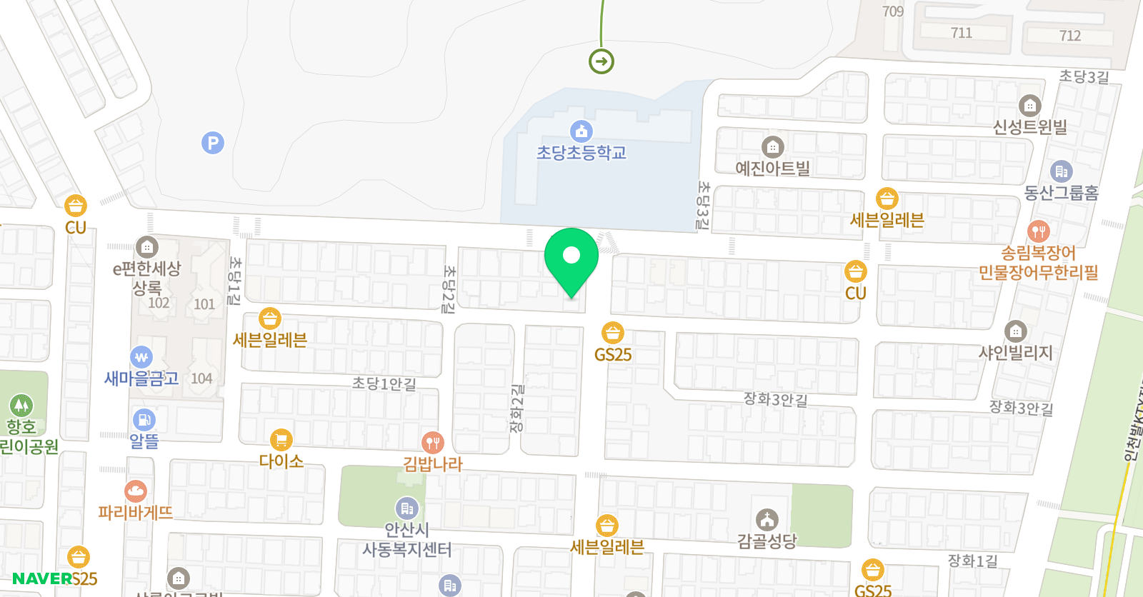 다올음악학원 위치