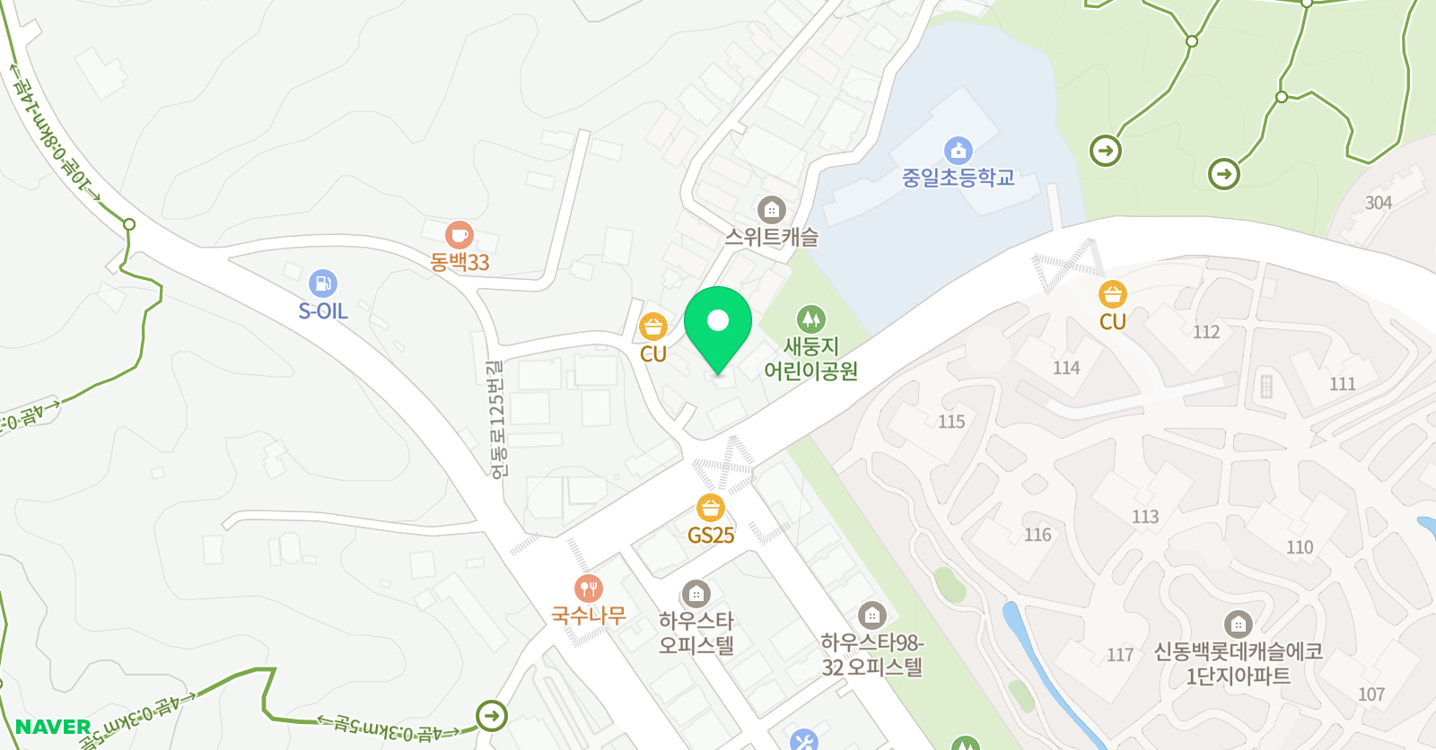 파머스 영어 신동백캠퍼스 위치