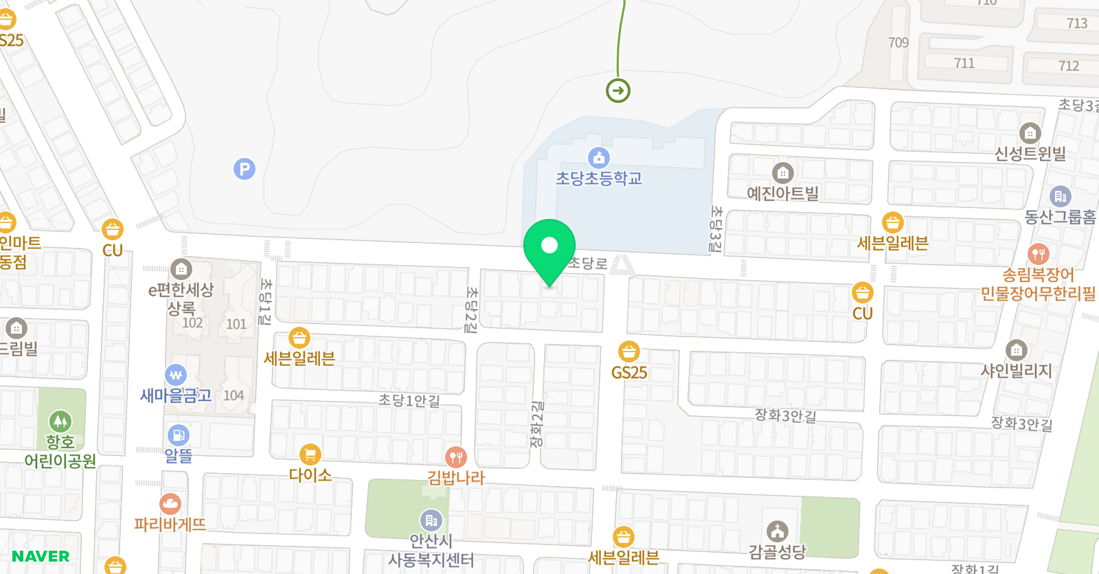 뉴푸른별음악학원 위치