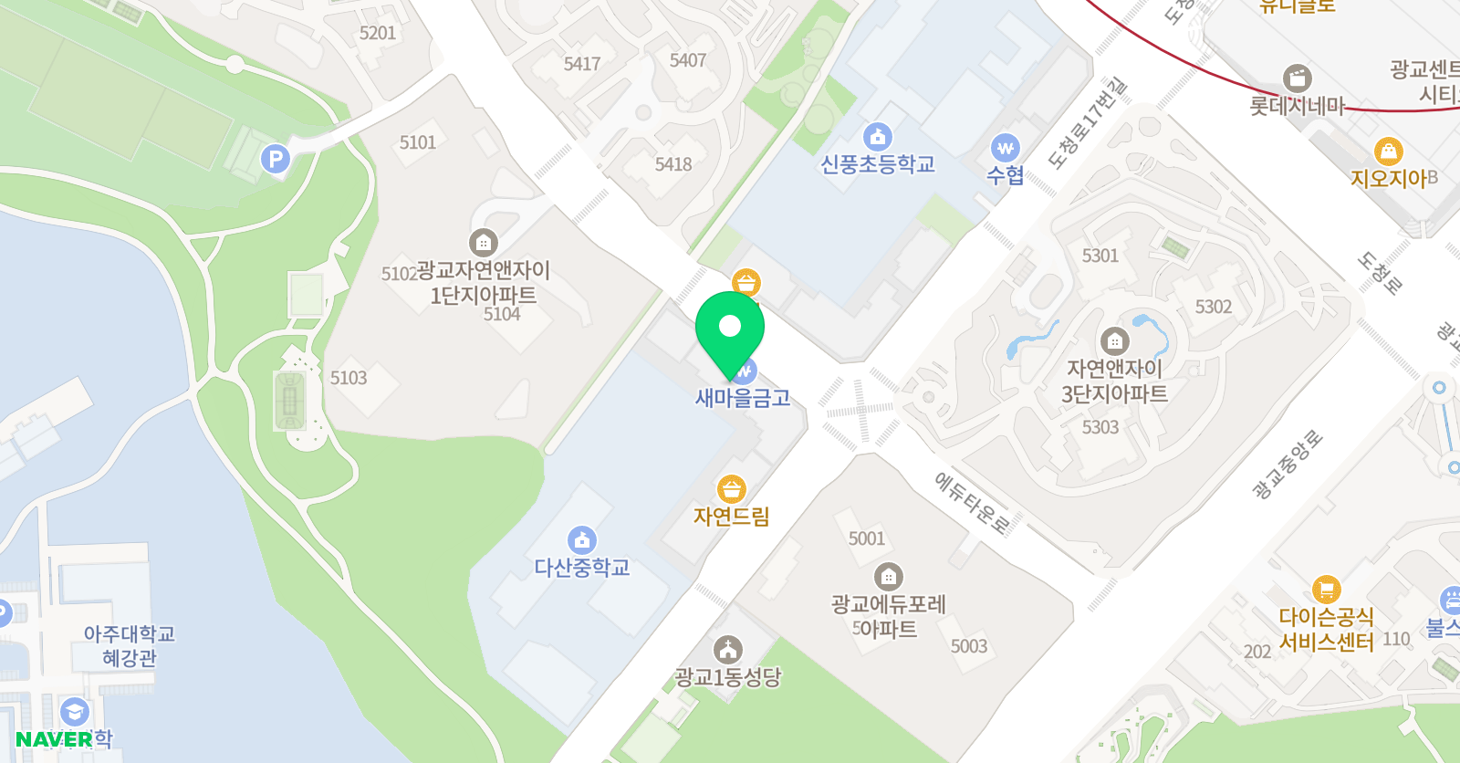 예원스트링앤윈드 학원 위치