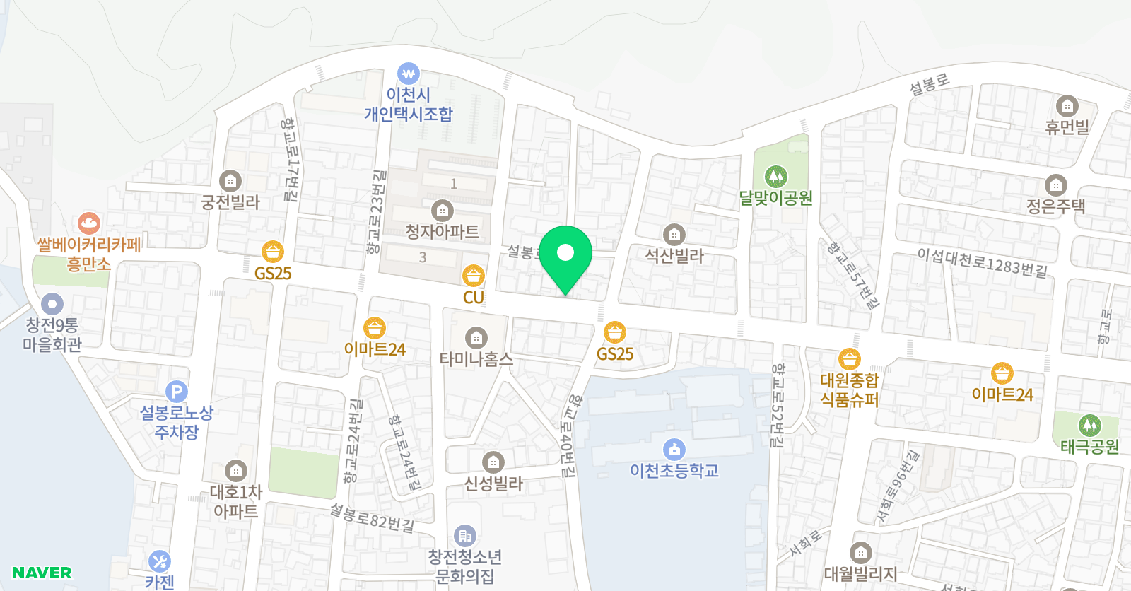 크레센도 음악교습소 위치