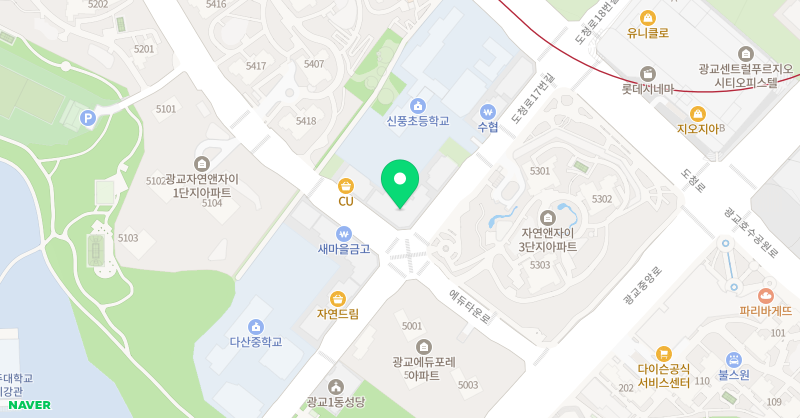 문해랑 국어독서학원 위치