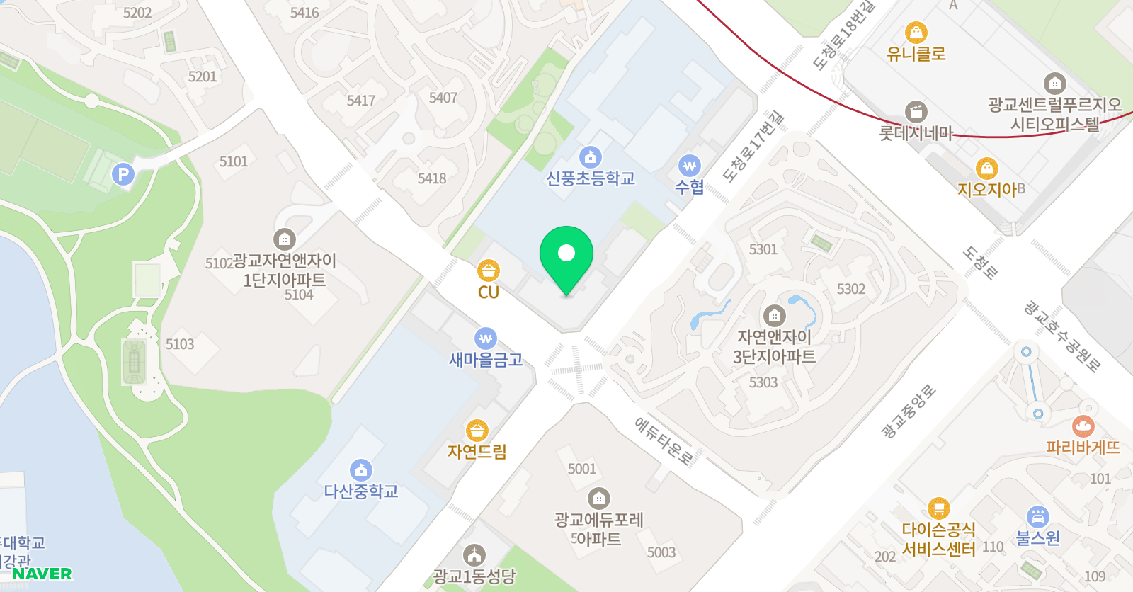 블루밍북 위치