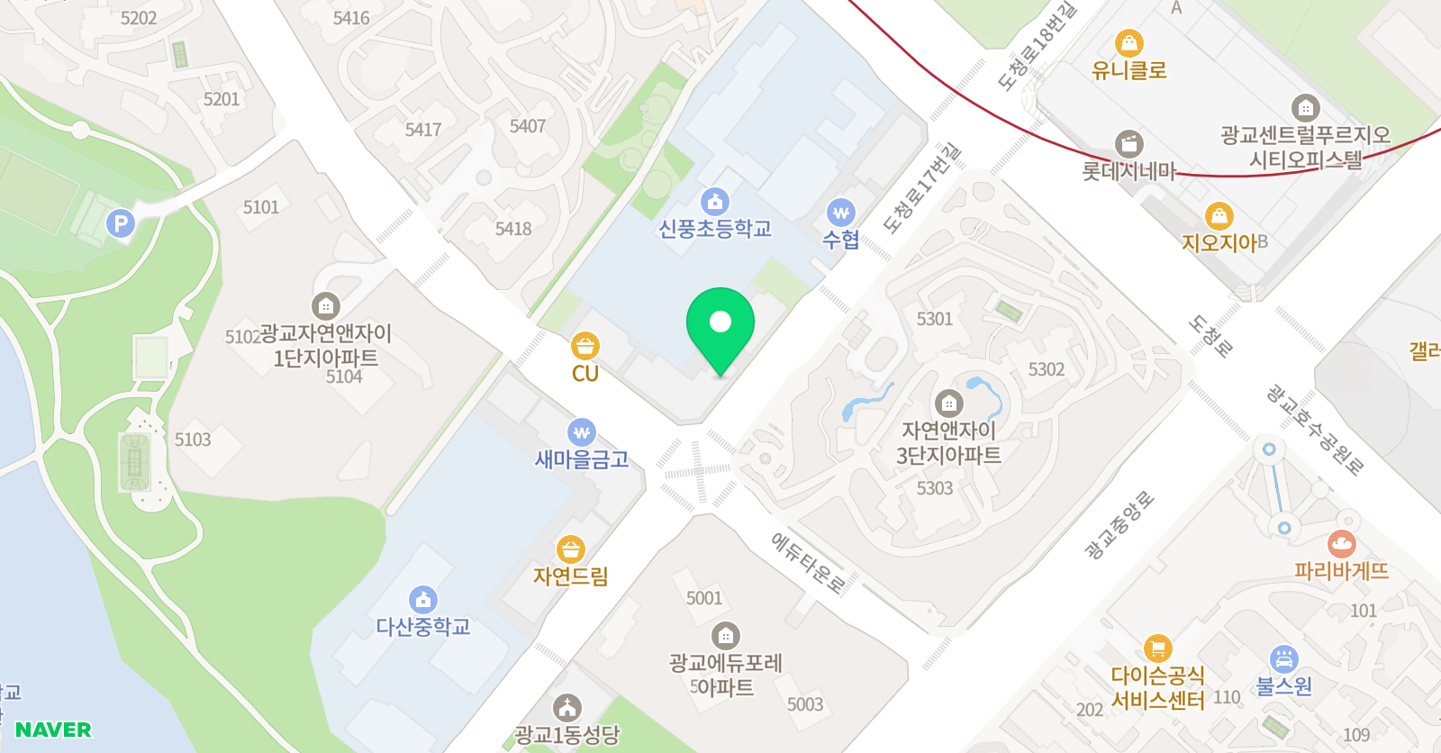 엘렌랭어 어학원 위치