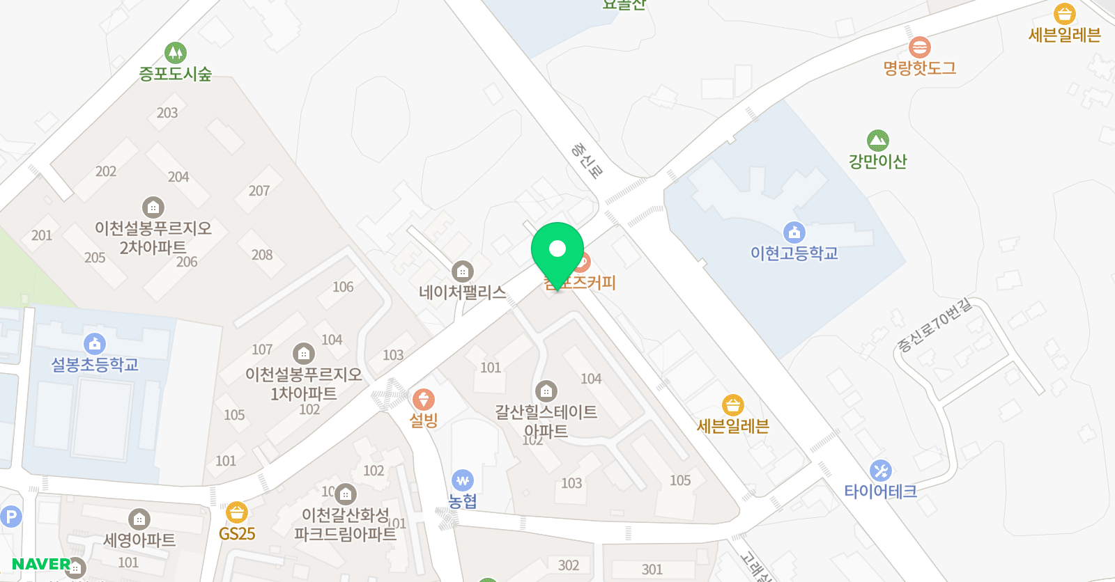 박쌤 국영수 위치