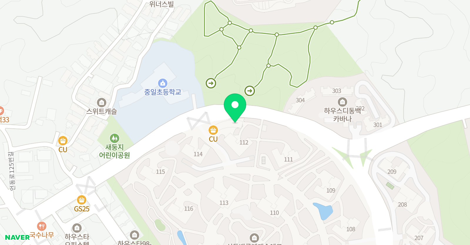 3030 영어 스파르타 수학학원 위치