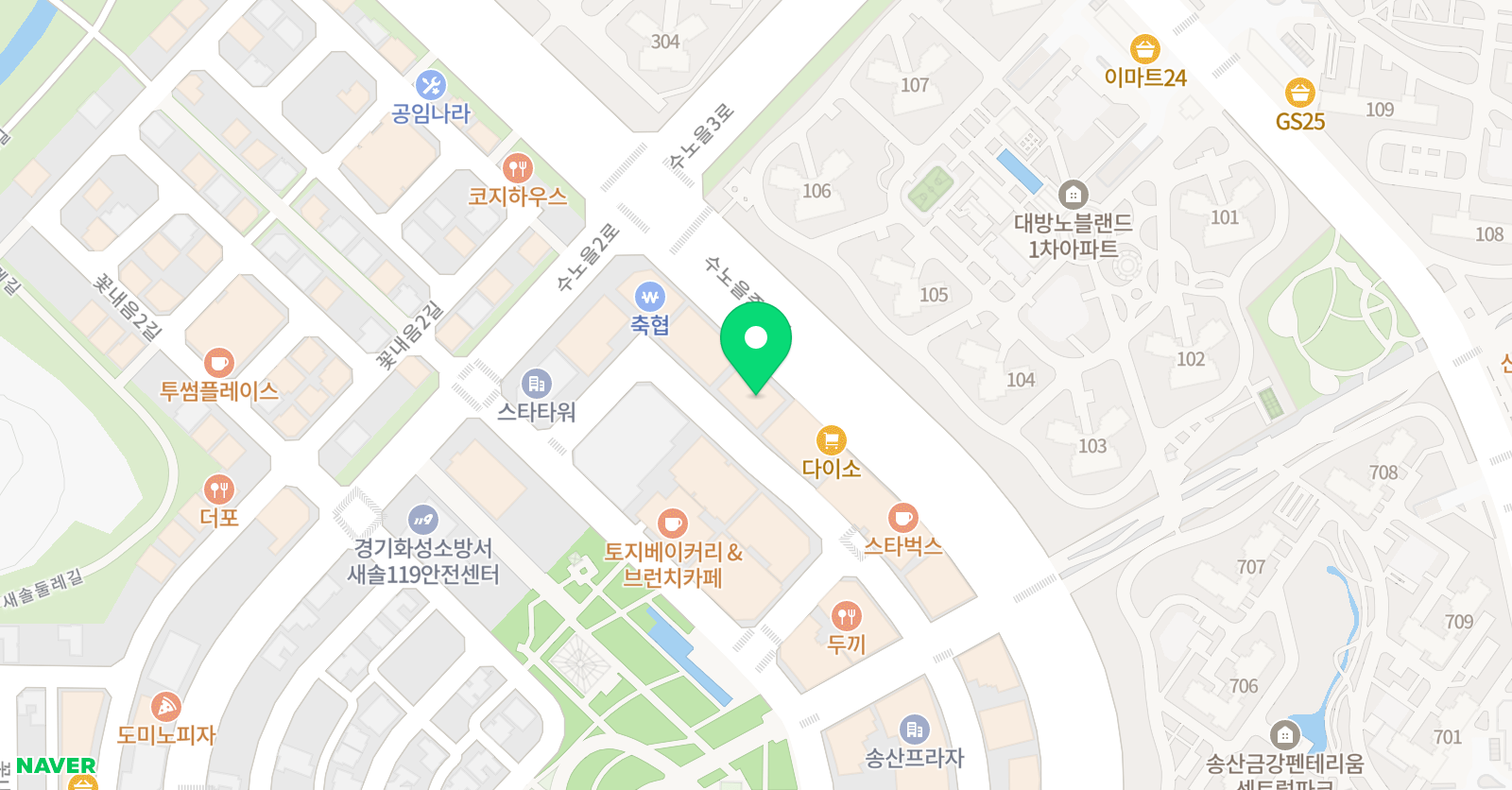 에이블 영어학원 위치