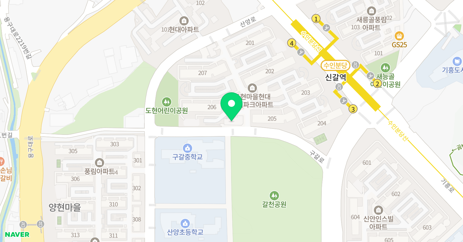 위너스 영어교습소 위치