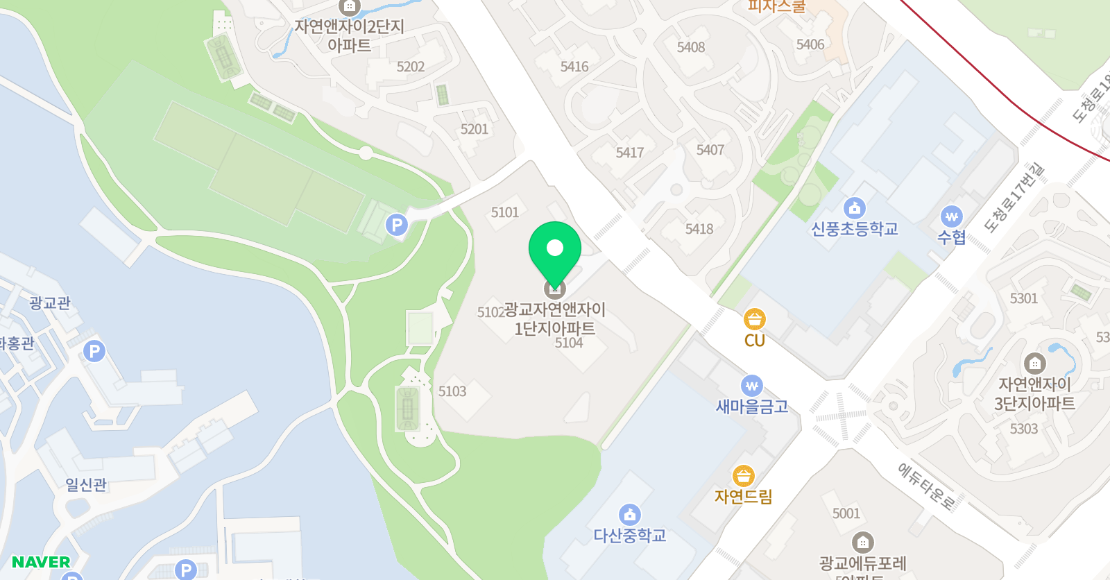 한우리독서토론논술 광교에듀타운논술교습소 위치