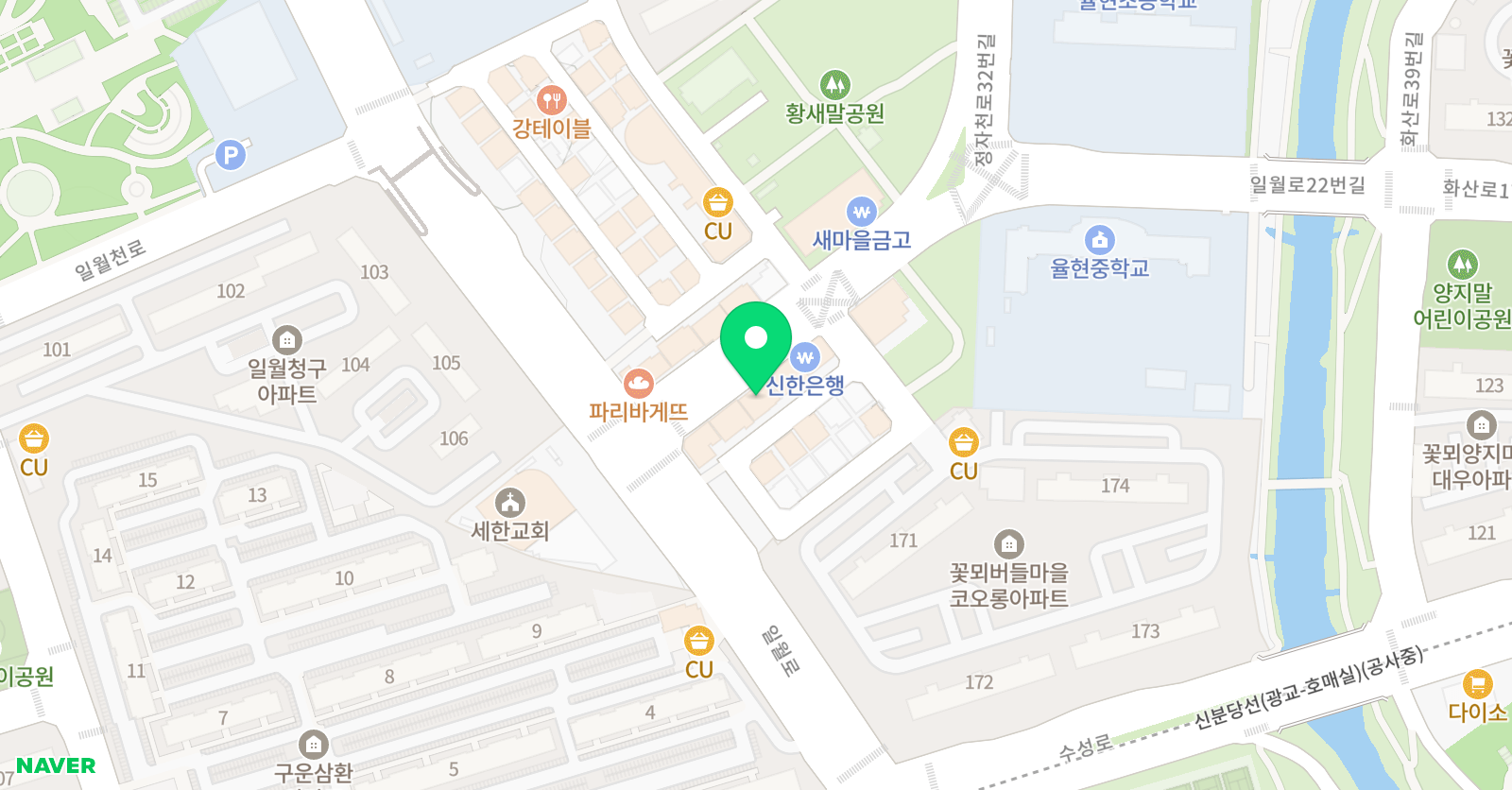 다나요가 필라테스 위치
