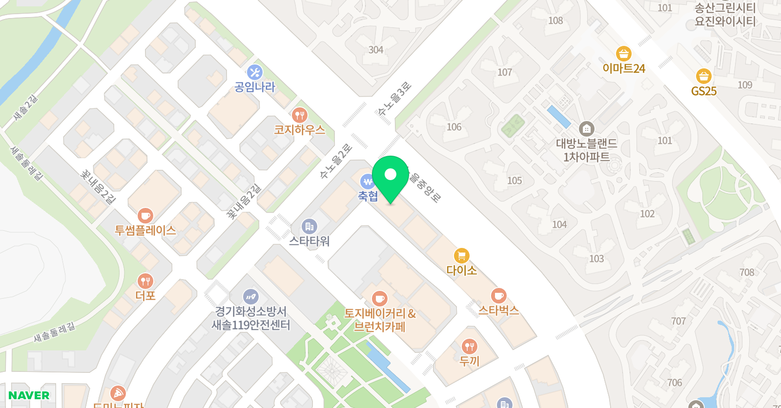 발레린 무용학원 위치