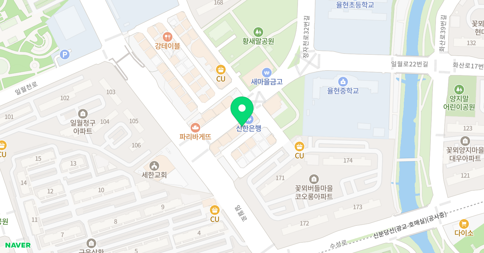 더프라임 영수전문학원 위치
