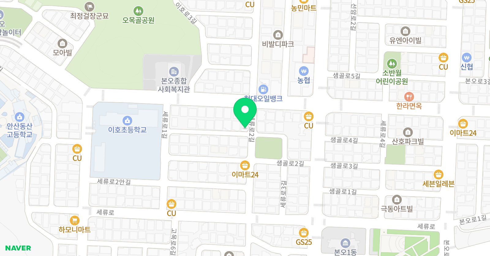 어린 음악대 이호원 위치