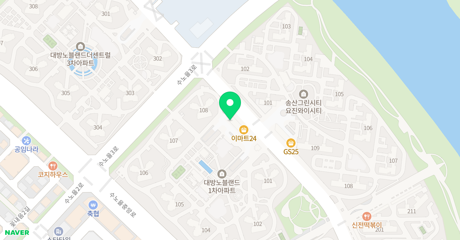 국가대표 청룡 태권도장 위치