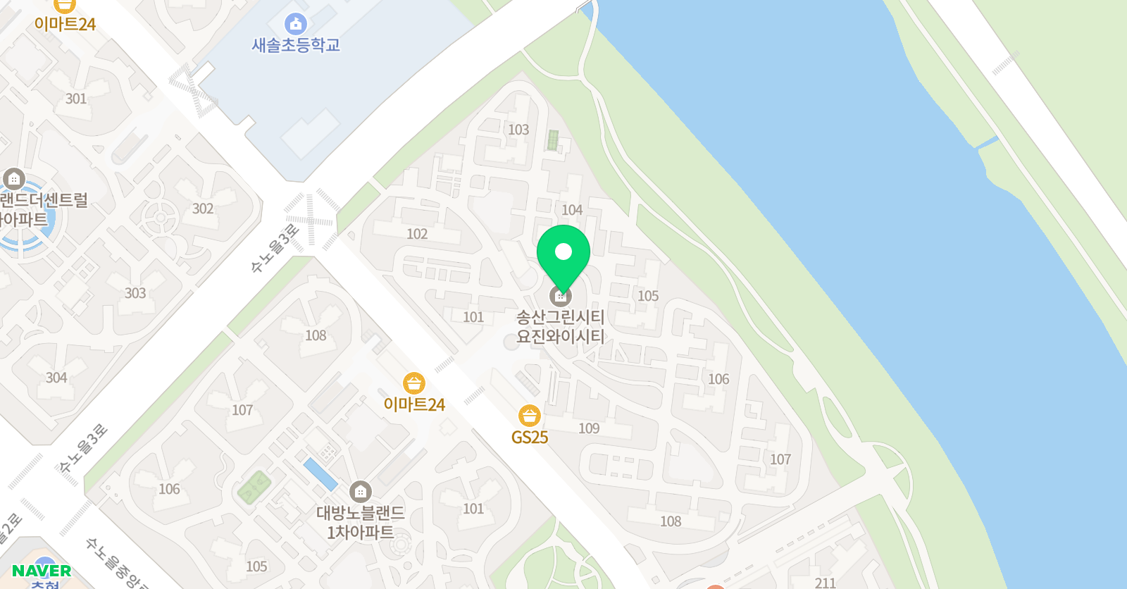 링키 영어 송산요진와이시티점 위치