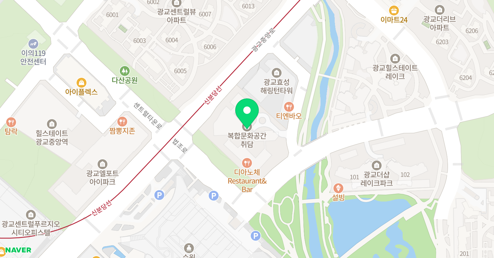오운아트 미술 위치