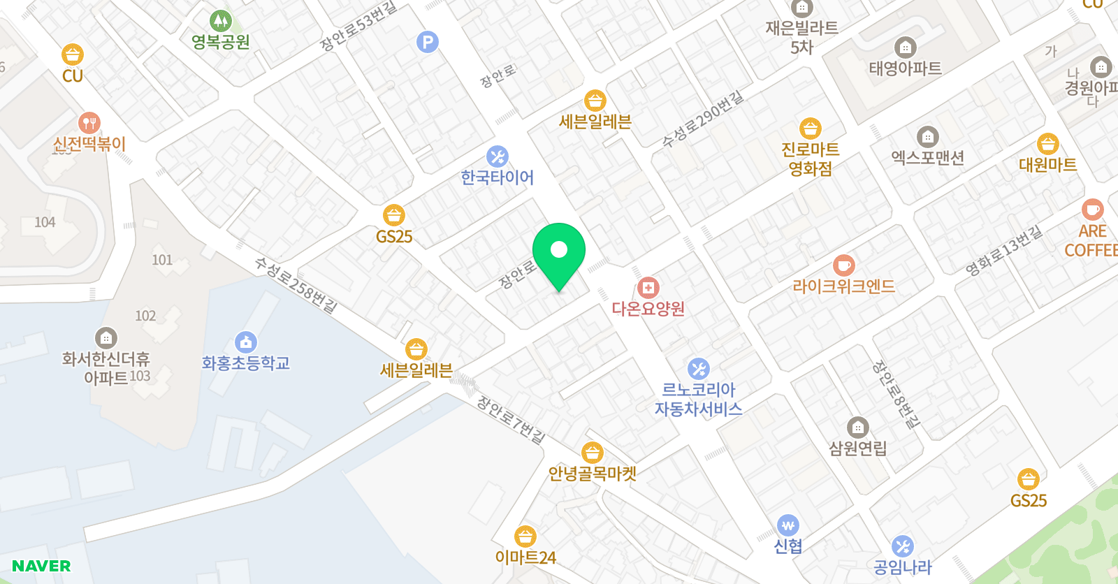 최선 학원 위치